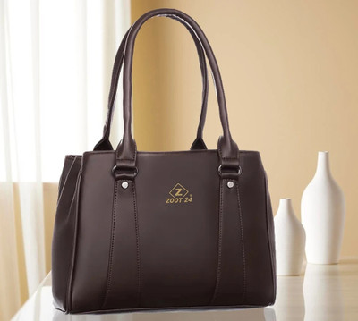 ZOOT24 hand bags women bags for women Waterproof Shoulder Bag(Brown, 8 L)