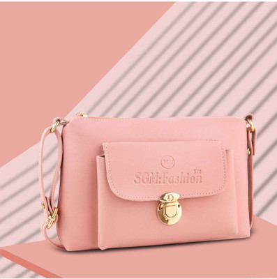 SGM Fashion Women Pink Handbag