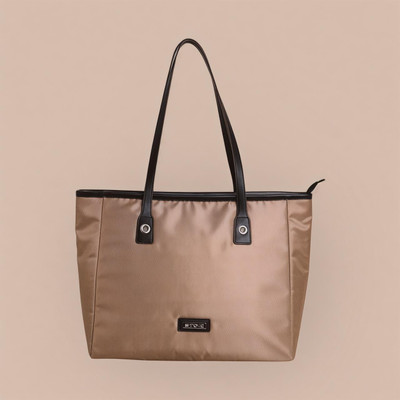 STOIC Women Beige Shoulder Bag