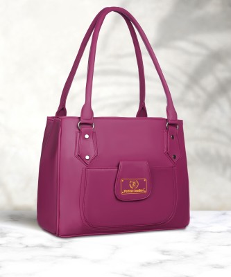 perfect leather Women Maroon Shoulder Bag