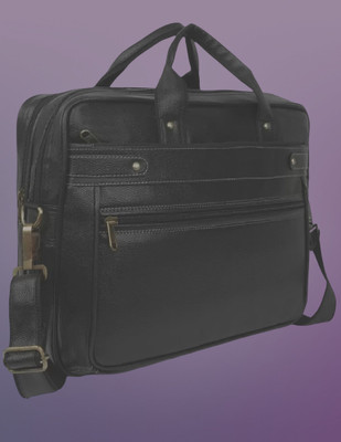 house of common Men & Women Black Messenger Bag