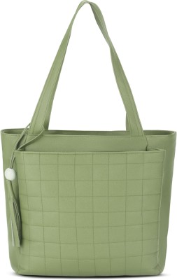 house of common Women Green Hand-held Bag