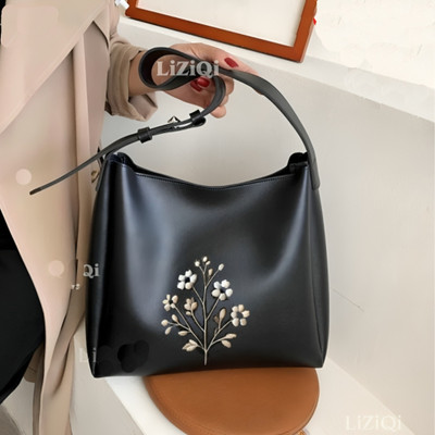 Pride Style Women Black Messenger Bag