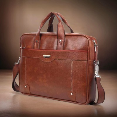 PROVOGUE Men & Women Tan Messenger Bag