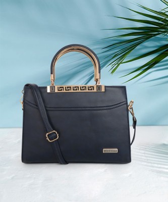 Lookout Fashion Women Blue Handbag