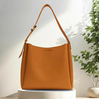 Classy Women Women Tan Tote