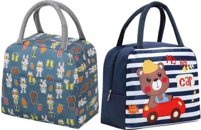 Kardiff Men & Women Grey, Blue Messenger Bag(Pack of: 2)