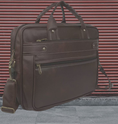 Shivra Men & Women Brown Messenger Bag