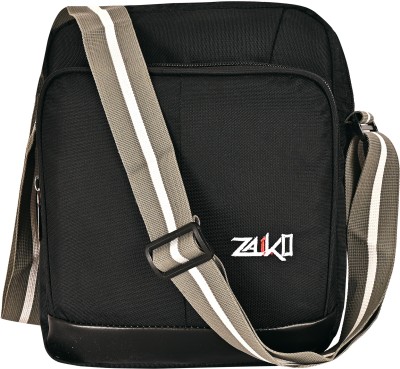 zaiko Men & Women Black Shoulder Bag