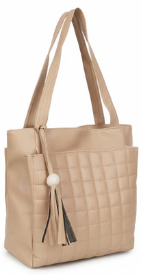 claspNclutch Women Beige Hand-held Bag