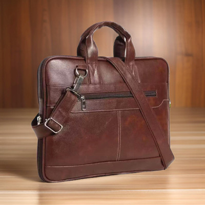 house of common Men & Women Brown Messenger Bag