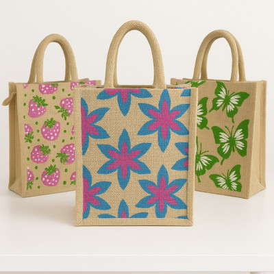 Nanda Store Men & Women Pink, Blue, Green Tote(Pack of: 3)