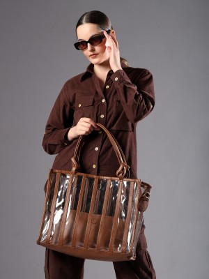 ENSAC Women Brown Handbag