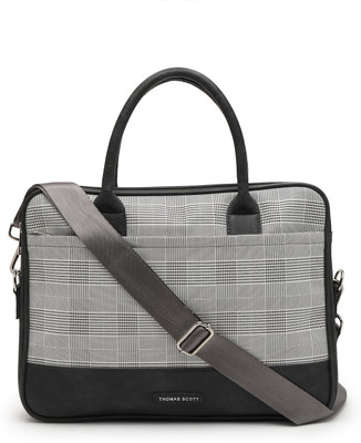 Thomas Scott Men Grey Messenger Bag