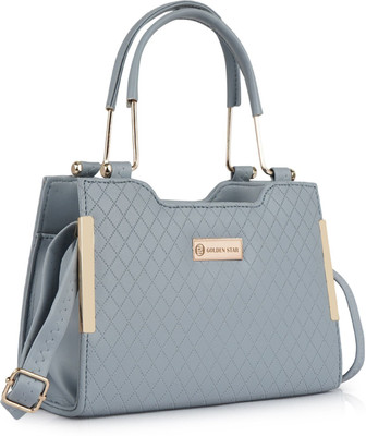 Golden Star Women Grey Hand-held Bag
