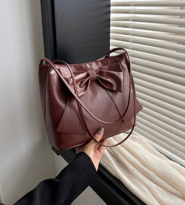 LIZIQI Women Brown Tote