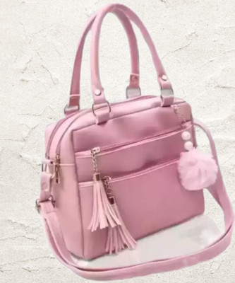 Azeefa Women Pink Shoulder Bag