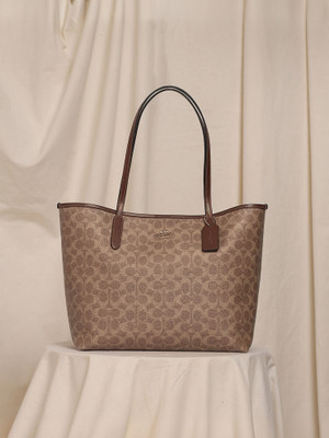COACH Women Brown Tote