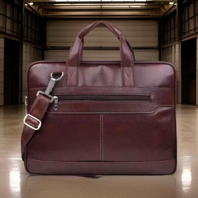 Shivra Men & Women Brown Messenger Bag