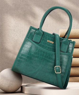 Fastrack Women Green Hand-held Bag