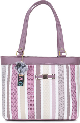ARNLC Women Purple Hand-held Bag