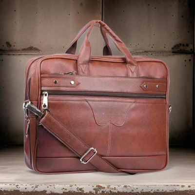 house of common Men & Women Tan Messenger Bag
