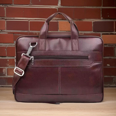 Shivra Men & Women Brown Messenger Bag