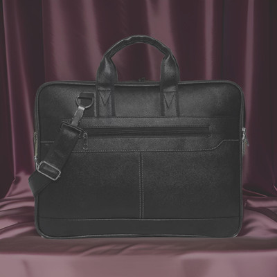 house of common Men & Women Black Messenger Bag