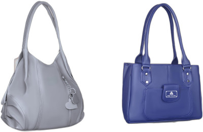 High Gravity Women Blue, Blue Shoulder Bag(Pack of: 2)