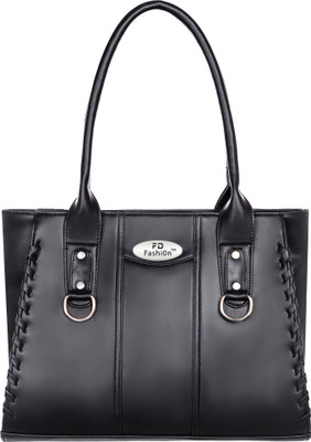 FD FASHION Women Black Shoulder Bag
