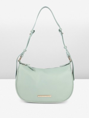 French Connection Women Green Shoulder Bag