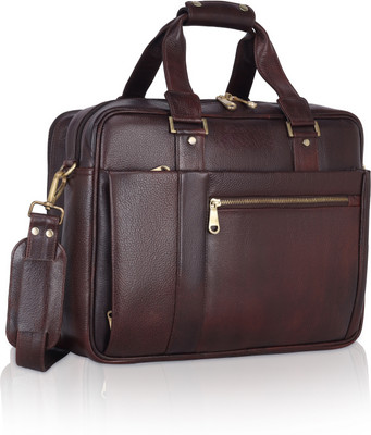 GLOBAL SENATE Men Brown Messenger Bag