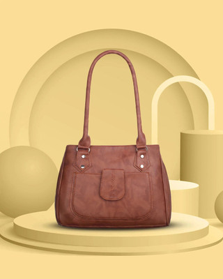 Criceep Women Tan Shoulder Bag