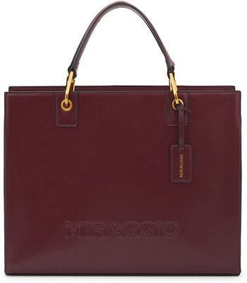 Miraggio Women Maroon Tote