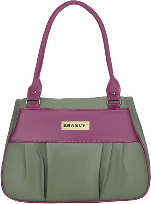 BRANVY Women Green Handbag