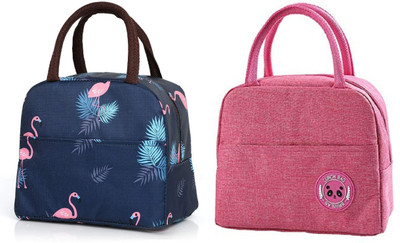 Kardiff Men & Women Pink, Blue Messenger Bag(Pack of: 2)