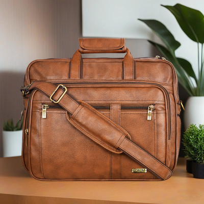 LOREM Men Tan Messenger Bag