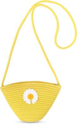 Shristi handicraft Yellow Sling Bag Gamle Sling Bag for women