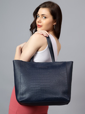Pramadda Pure Luxury Women Blue Tote