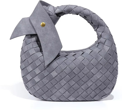 PYB Women Grey Hand-held Bag