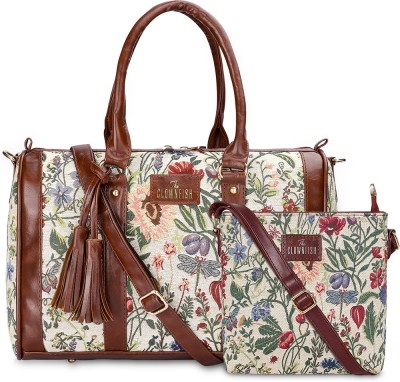 The CLOWNFISH Women Multicolor Handbag(Pack of: 2)