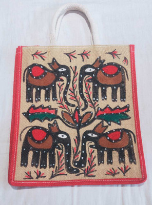 Jharcraft Men & Women Multicolor Hand-held Bag