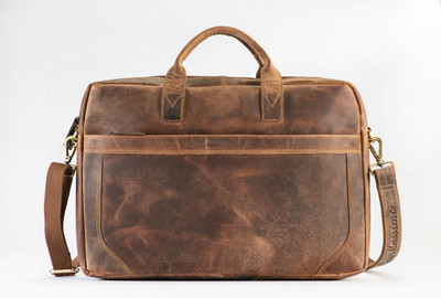 Picco Massimo Men Tan Messenger Bag