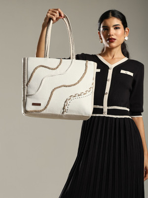 ENSAC Women White Tote