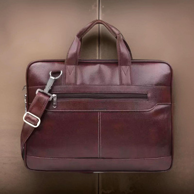 house of common Men & Women Brown Messenger Bag