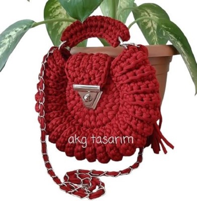 MAHADEV Women Maroon Sling Bag