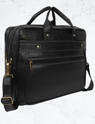 house of common Men & Women Black Messenger Bag