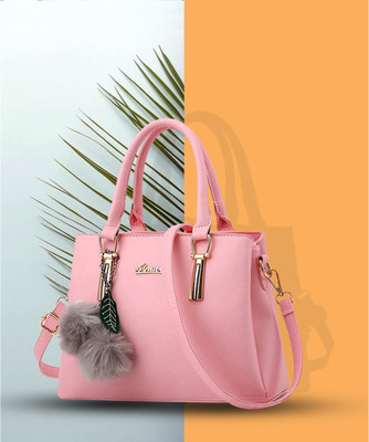 khatushyam collection Women Pink Hand-held Bag