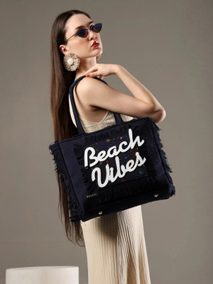 ENSAC Women Blue Tote