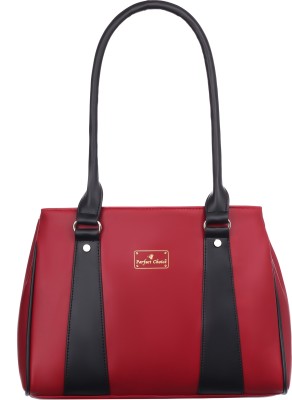 Clovia Fashion Women Maroon, Black Shoulder Bag